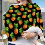 Black Pineapple Pattern Print Baby Seat Cover