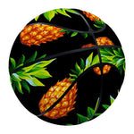 Black Pineapple Pattern Print Basketball