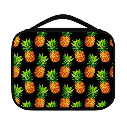 Black Pineapple Pattern Print Classic Bible Case