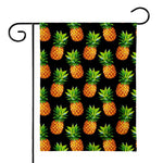 Black Pineapple Pattern Print House Flag