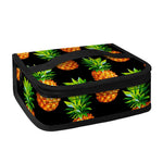 Black Pineapple Pattern Print Small Lunch Bag