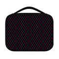 Black Pink And Blue Argyle Pattern Print Classic Bible Case
