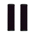 Black Pink And Blue Argyle Pattern Print Handle Covers