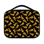 Black Pizza Pattern Print Classic Bible Case