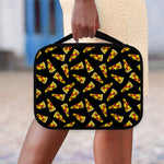 Black Pizza Pattern Print Classic Bible Case