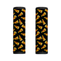Black Pizza Pattern Print Handle Covers
