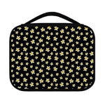 Black Plumeria Flower Pattern Print Classic Bible Case