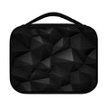 Black Polygonal Geometric Print Classic Bible Case