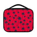 Black Red Palm Tree Pattern Print Classic Bible Case