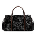Black Rose Print Duffel Bag