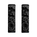 Black Rose Print Handle Covers