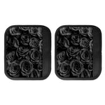 Black Rose Print Handle Covers