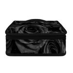 Black Rose Print Small Lunch Bag