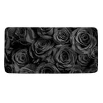 Black Rose Print Towel