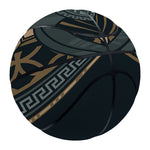 Black Samurai Mask Print Basketball