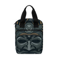 Black Samurai Mask Print Bible Tote Bag