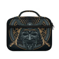 Black Samurai Mask Print Briefcase Bible Bag