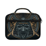 Black Samurai Mask Print Briefcase Bible Bag