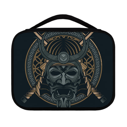 Black Samurai Mask Print Classic Bible Case