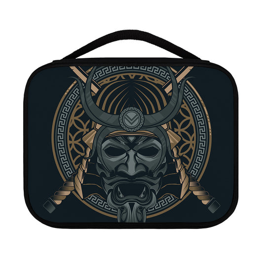 Black Samurai Mask Print Classic Bible Case