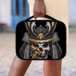 Black Samurai Skull Print Classic Bible Case
