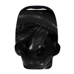 Black Snake Print Baby Seat Cover