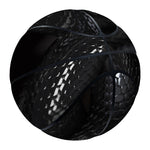Black Snake Print Basketball