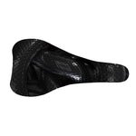 Black Snake Print Bicycle Seat Cover
