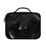 Black Snake Print Briefcase Bible Bag