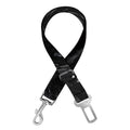 Black Snake Print Dog Seat Belt