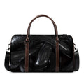 Black Snake Print Duffel Bag