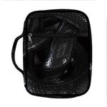 Black Snake Print Front Pocket Bible Bag