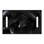 Black Snake Print Golf Cart Seat Cover