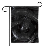 Black Snake Print House Flag