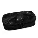 Black Snake Print Insulin Cooler Travel Case