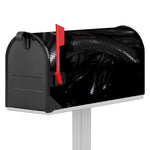 Black Snake Print Mailbox Cover