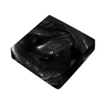 Black Snake Print Outdoor Seat Cushion Cover