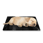 Black Snake Print Pet Cooling Mat Cover