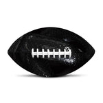 Black Snake Print Rugby Ball