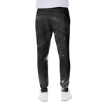 Black Snake Print Scuba Joggers
