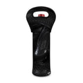 Black Snake Print Single Neoprene Wine Tote