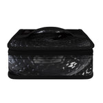 Black Snake Print Small Lunch Bag