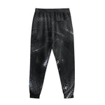 Black Snake Print Sweatpants