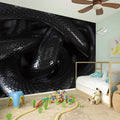 Black Snake Print Wall Sticker