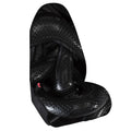 Black Snake Print Waterproof Car Seat Cover