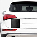 Black Snakeskin Print Car Sticker