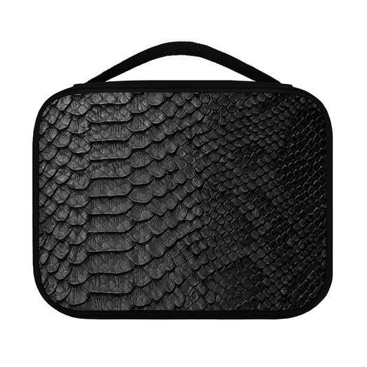 Black Snakeskin Print Classic Bible Case