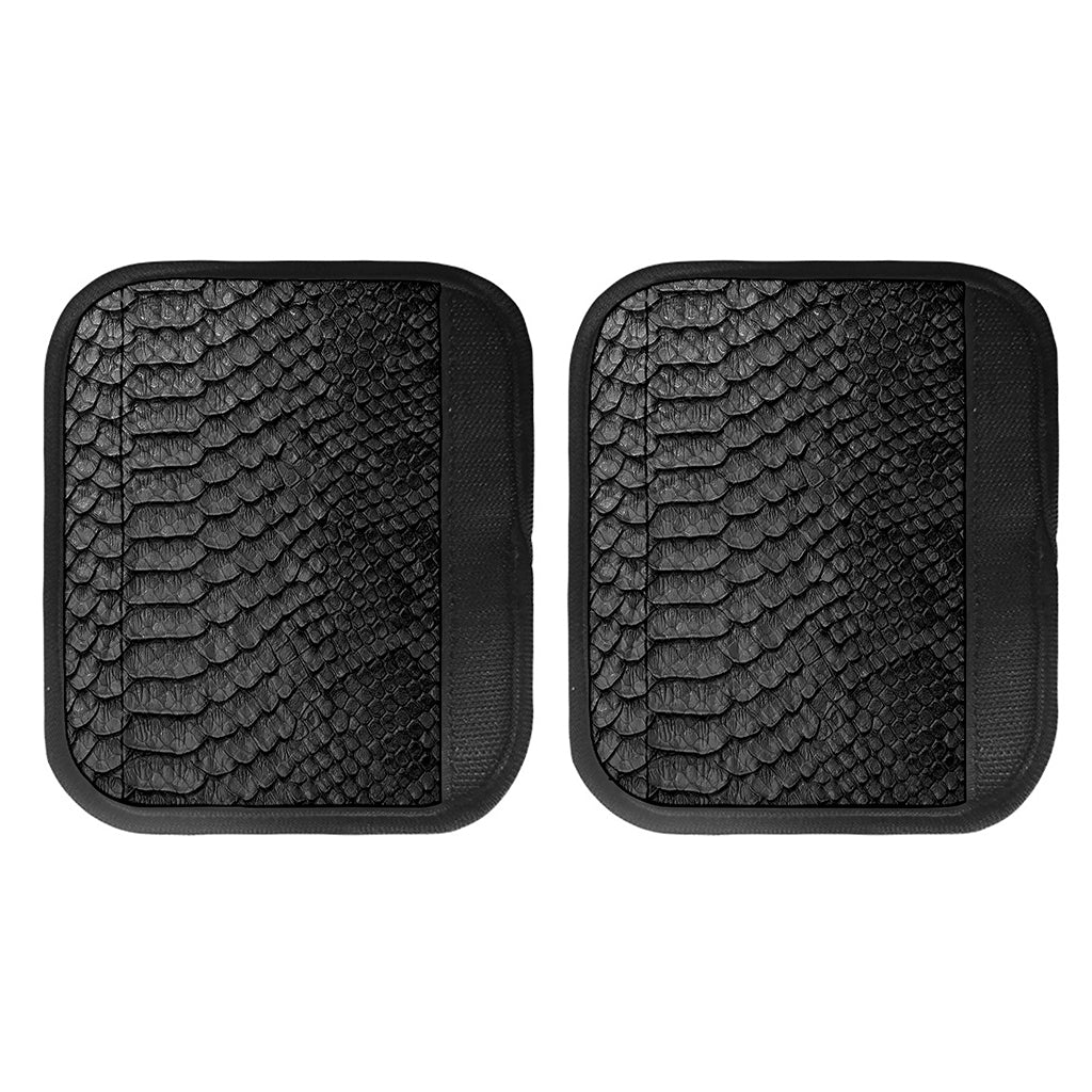 Black Snakeskin Print Handle Covers