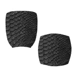 Black Snakeskin Print Office Chair Cover