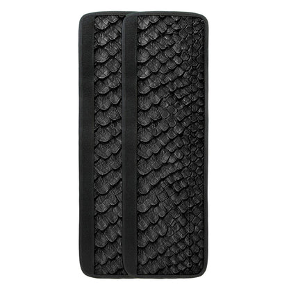 Black Snakeskin Print Refrigerator Handle Covers